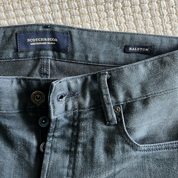 Scotch & Soda Jeans Dark Blue Slim Premium Amsterdam 30 x 26 inseam (hemmed) - Picture 3 of 5